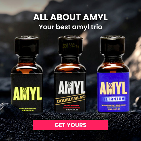 Amyl aroma poppers trio